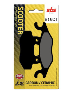 Plaquettes de frein SBS 210 CT Carbone Céramique