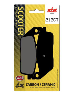 Plaquettes de frein SBS 212 CT Carbone Céramique