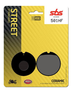 Plaquettes de frein SBS 501 HF Céramique