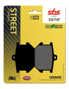 Plaquettes de frein SBS 507 HF Céramique