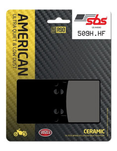 Plaquettes de frein SBS 509 H.HF Céramique