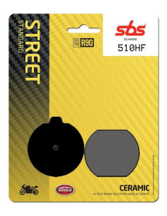 Plaquettes de frein SBS 510 HF Céramique