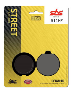 Plaquettes de frein SBS 511 HF Céramique
