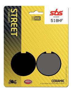 Plaquettes de frein SBS 518 HF Céramique