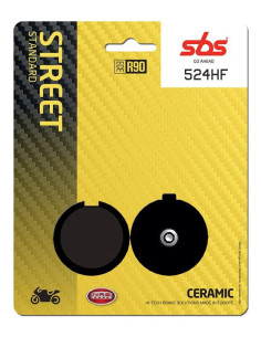 Plaquettes de frein SBS 524 HF Céramique