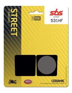 Plaquettes de frein SBS 531 HF Céramique