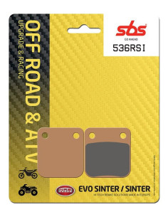 Plaquettes de frein SBS 536 RSI Sinter - Evo Sinter