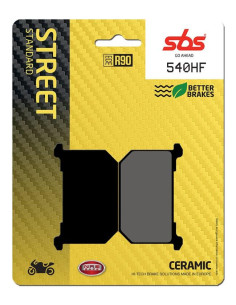 Plaquettes de frein SBS 540 HF Céramique