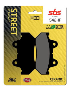 Plaquettes de frein SBS 542 HF Céramique