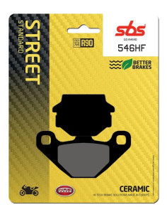 Plaquettes de frein SBS 546 HF Céramique