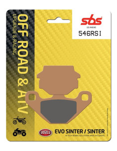 Plaquettes de frein SBS 546 RSI Sinter - Evo Sinter