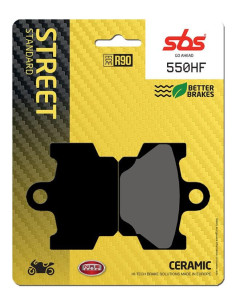 Plaquettes de frein SBS 550 HF Céramique