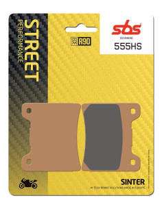 Plaquettes de frein SBS 555 HS Evo Sinter