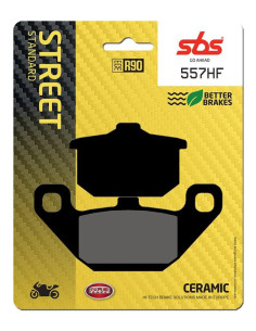 Plaquettes de frein SBS 557 HF Céramique