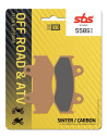 Plaquettes de frein SBS 558 SI Sinter