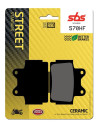 Plaquettes de frein SBS 570 HF Céramique