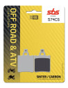 Plaquettes de frein SBS 574 CS Sinter Carbone