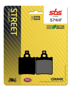 Plaquettes de frein SBS 574 HF Céramique