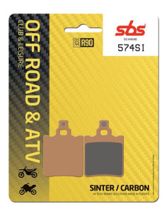 Plaquettes de frein SBS 574 SI Sinter