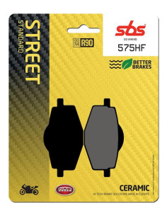 Plaquettes de frein SBS 575 HF Céramique