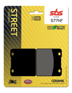 Plaquettes de frein SBS 577 HF Céramique