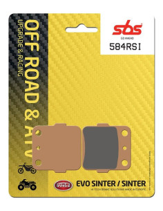 Plaquettes de frein SBS 584 RSI Sinter - Evo Sinter