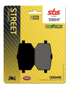 Plaquettes de frein SBS 596 HF Céramique