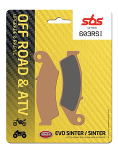 Plaquettes de frein SBS 603 RSI Sinter - Evo Sinter