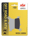 Plaquettes de frein SBS 604 CS Sinter Carbone