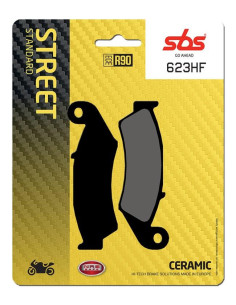 Plaquettes de frein SBS 623 HF Céramique