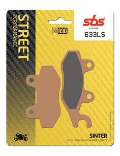 Plaquettes de frein SBS 633 LS Sinter