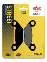 Plaquettes de frein SBS 642 HF Céramique