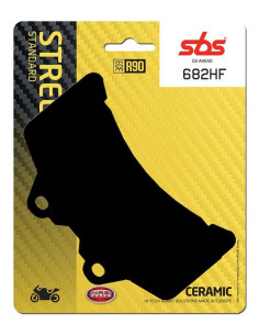 Plaquettes de frein SBS 682 HF Céramique