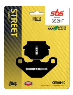 Plaquettes de frein SBS 692 HF Céramique