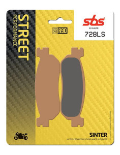 Plaquettes de frein SBS 728 LS Sinter