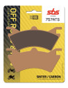 Plaquettes de frein SBS 757 ATS Sinter Carbone