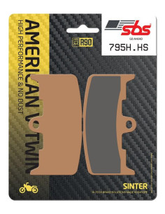 Plaquettes de frein SBS 795 H.HS Evo Sinter