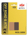 Plaquettes de frein SBS 827 ATS Sinter Carbone