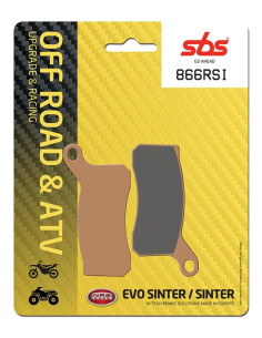 Plaquettes de frein SBS 866 RSI Sinter - Evo Sinter