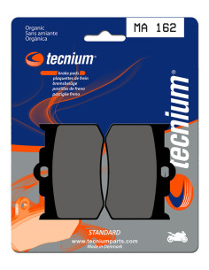 Plaquettes de frein avant/arrière TECNIUM MA 162