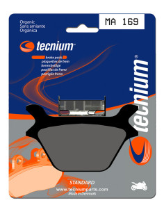 Plaquettes de frein avant/arrière TECNIUM MA 169