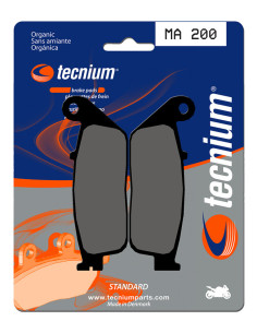 Plaquettes de frein avant/arrière TECNIUM MA 200
