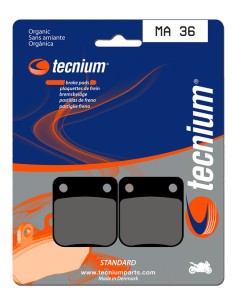 Plaquettes de frein avant/arrière TECNIUM MA 36