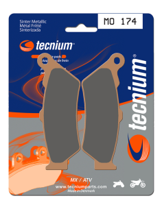 Plaquettes de frein avant TECNIUM MO 174