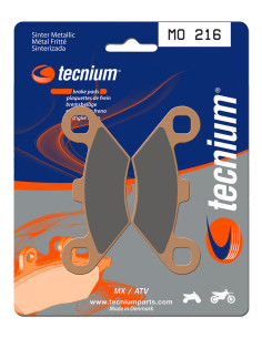 Plaquettes de frein avant TECNIUM MO 216