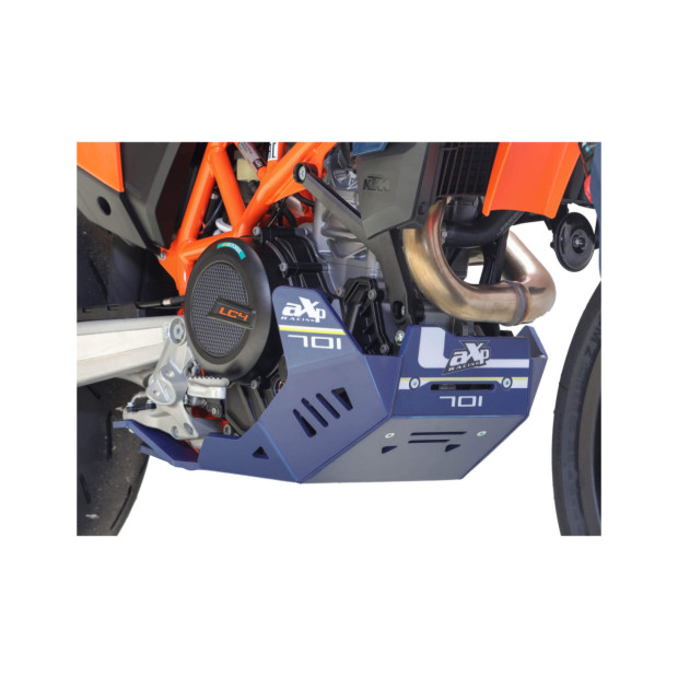 AXP - Sabot Adventure PHD 8mm Husqvarna 701 Enduro Supermoto 2026 Bleu