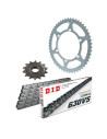 Kit chaine moto 15x35 630 DID - Couronne acier - DID630VS Noir-Noir - Kawasaki Z1000 MK2 1979-80