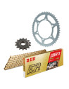 Kit chaine moto 14x50 520 DID - Couronne alu - DID520ERT3 Or-Or - Yamaha 350 TT 1987