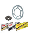 Kit chaine moto 22x47 525 DID - Couronne acier - Type de chaine au choix - Gilera GP 800 2007-14