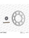 Kit chaine moto 14x56 428 AFAM - Couronne acier - Type de chaine au choix - Derbi Senda DRD 125 R 2010-2013